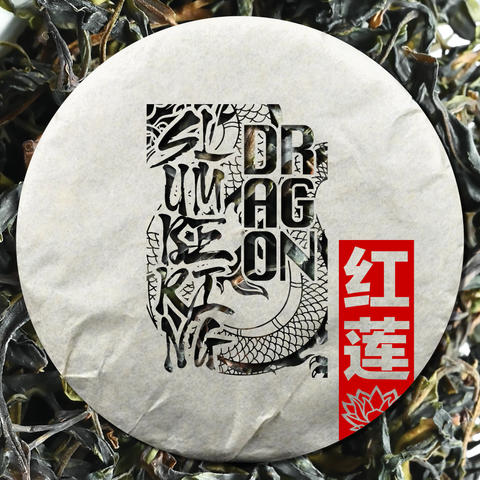 2023 Kunlu "Slumbering Dragon" Sheng / Raw Puerh Tea - 200g Cake