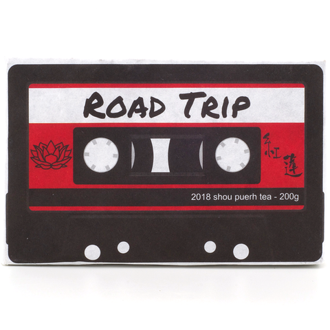 2018 "Road Trip" Shou / Ripe Puerh 200g Brick :: Seattle Inventory
