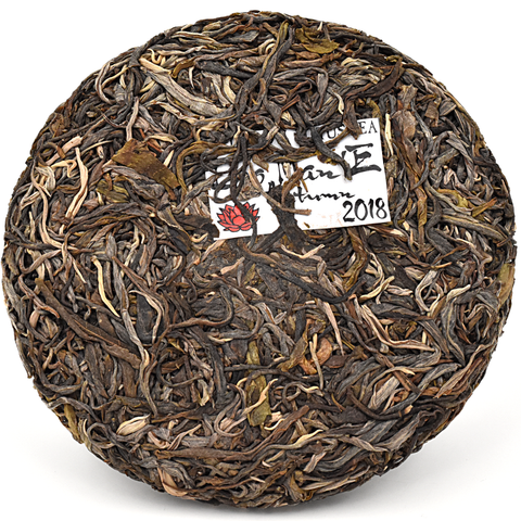 2018 Autumn Lao Man'E Old Tree 200g Cake - Sheng / Raw Puerh Tea