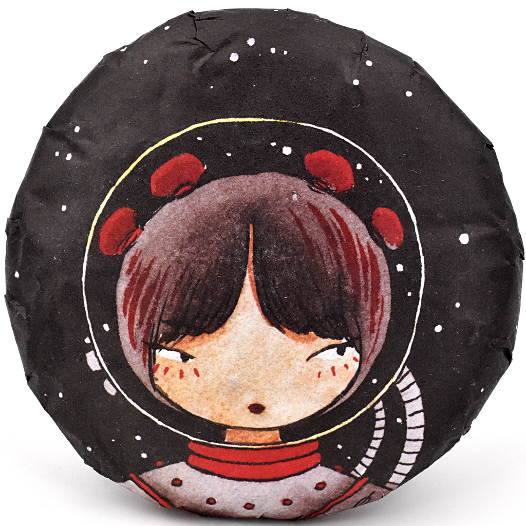 2019 Spring "Space Girls - Feist" 100g Cake - Sheng / Raw Puerh Tea :: Seattle Inventory