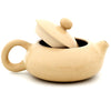 Polished White Jianshui Zitao Teapot - Bian Xishi Style - 110ml