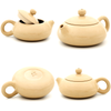 Polished White Jianshui Zitao Teapot - Bian Xishi Style - 110ml