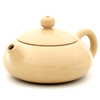 Polished White Jianshui Zitao Teapot - Bian Xishi Style - 110ml