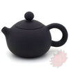 Satin Black Jianshui Zitao Teapot - Xishi Style - 80ml