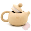 Polished White Jianshui Zitao Teapot - Xishi Style - 70 / 120ml