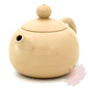 Polished White Jianshui Zitao Teapot - Xishi Style - 70 / 120ml