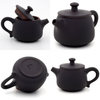 Matte Black Jianshui Zitao Teapot - Shi Piao Style - 110ml