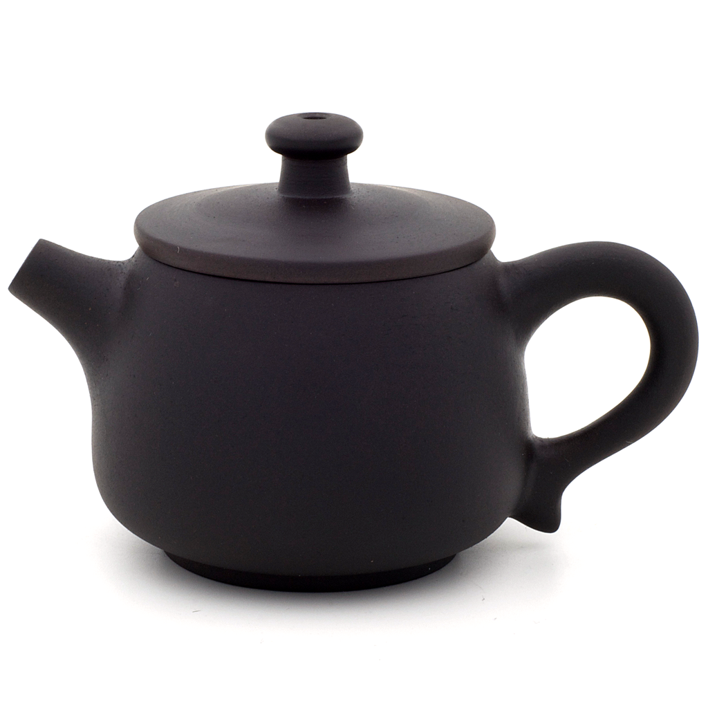 Matte Black Jianshui Zitao Teapot - Shi Piao Style - 110ml