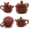 Polished Red/Brown Jianshui Zitao Teapot - Shi Piao Style - 110ml