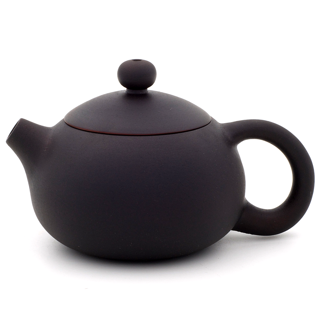 Matte Black Jianshui Zitao Teapot - Xishi Style - 110ml