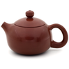 Polished Red/Brown Jianshui Zitao Teapot - Xishi Style - 110ml