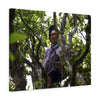 Woman from Bai Ying Shan - Canvas Print