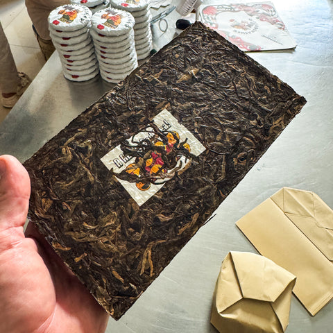 "A Really Bad Idea" Sheng / Raw Puerh Tea ONE KILOGRAM BRICK!