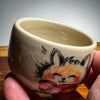 "Cozy Fox" Hand Painted Huaning Tea Cup - 60ml