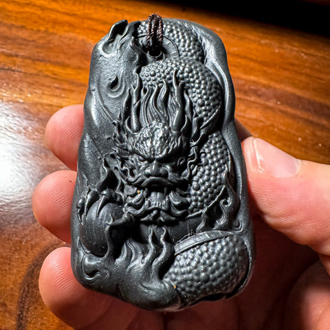 "Black Dragon" Jianshui Clay Bracelet / Fidget / Teapet