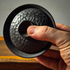 Jianshui Black Clay Carved Textured Gaiwan - 130ml