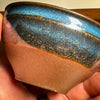 Huaning Wood Fired "Blue Galaxy" Tea Cup - 45ml