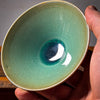 Blue/Green Huaning BIG TEA BOWL - 75ml