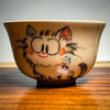 "Luna" Cat Hand Painted Huaning Tea Cup - 60ml