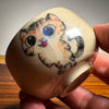 "Bailey" Cat Hand Painted Huaning Tea Cup - 60ml