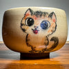 "Bailey" Cat Hand Painted Huaning Tea Cup - 60ml