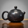 Jianshui Black Lotus Teapot - Xishi Style