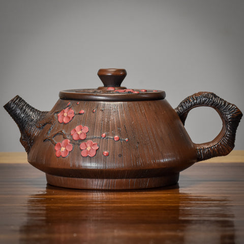 Jianshui Cherry Blossom Teapot - Red Shi Piao Style - 110ml