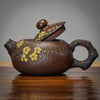 Jianshui Cherry Blossom Teapot - Yellow Bian Xishi Style - 80ml