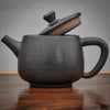 Jianshui Black with Flowers Teapot - 280ml