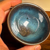 Huaning Wood Fired "Blue Galaxy" Tea Cup - 45ml