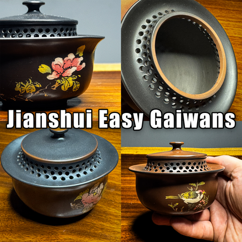 Jianshui Zitao Clay Easy Gaiwan - 180ml