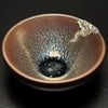 Silver Repaired Wood Fired Jianzhan Teacup #02 60ml