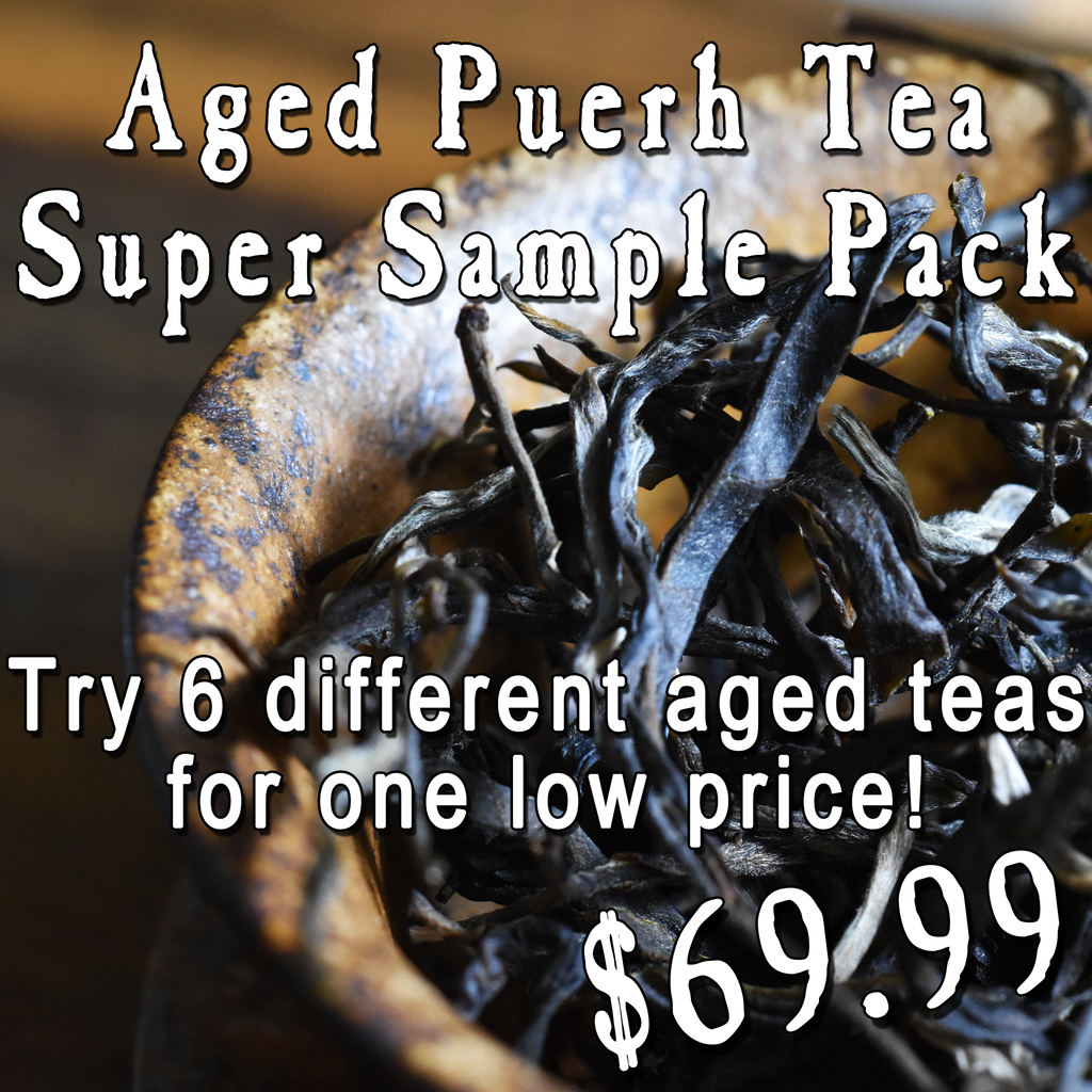 Aged Puerh Tea Super Sample Pack