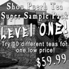 Shou Puerh Tea Super Sample Pack - Level ONE!