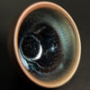 Vintage Wood Fired Jianzhan Teacup #03 80ml "Rich Blue Glaze"