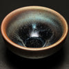 Vintage Wood Fired Jianzhan Teacup #03 80ml "Rich Blue Glaze"