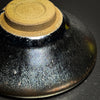 Vintage Wood Fired Jianzhan Teacup #23 40ml "Super Deep Blue"