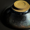 Vintage Wood Fired Jianzhan Teacup #23 40ml "Super Deep Blue"