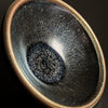 Vintage Wood Fired Jianzhan Teacup #23 40ml "Super Deep Blue"