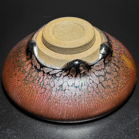 Vintage Wood Fired Jianzhan Teacup #27 55ml "So Drippy!"