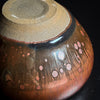 Vintage Wood Fired Jianzhan Teacup #30 90ml "Purple and Gold"
