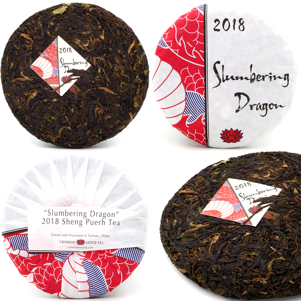 Spring 2018 "Slumbering Dragon" Sheng / Raw Puerh from Crimson Lotus Tea