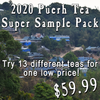 2020 Puerh Tea Super Sample Pack