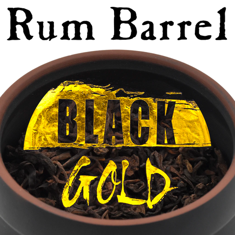 2022 "Black Gold Rum Barrel" Shou Puerh Tea