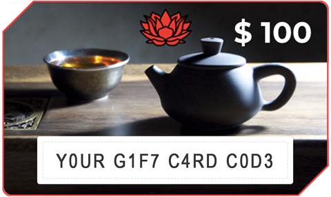 Crimson Lotus Tea Gift Card