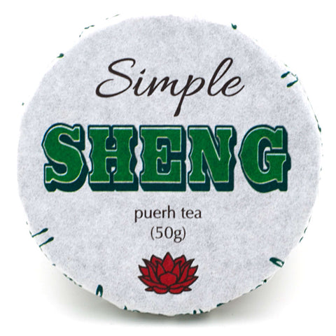 2017 "Simple Sheng" Sheng / Raw Puerh from Crimson Lotus Tea :: Seattle Inventory